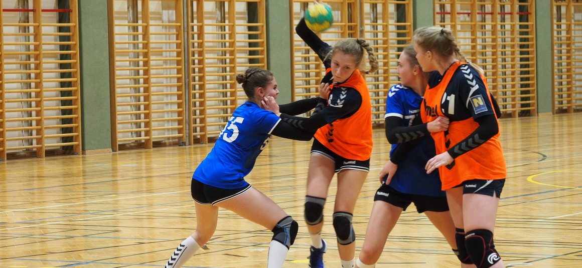 U16w Blitzstart im Spiel gegen den Vöslauer HC U16w Blitzstart im Spiel gegen den Vöslauer HC